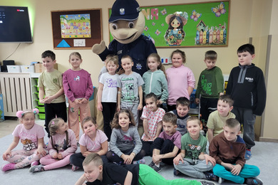 Spotkanie z policjantem.